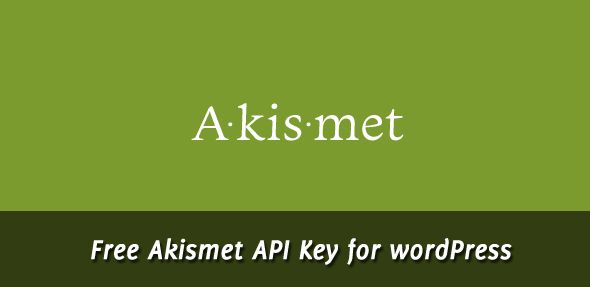 Akismet plugin for wordpress